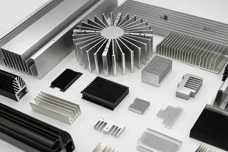 5 Profiles From an Indonesia Aluminum Extrusion Manufacturer From Flat Bar to Heat Sink Aluminum
